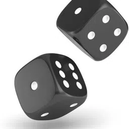 brightstar PACK OF 2 Transparent Dice 16MM for Playing Poker Chip Set Game Board Game Accessories-picture-16