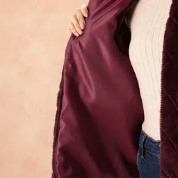 all about you Luxe Collection Faux Fur Quilted Gilet image 4