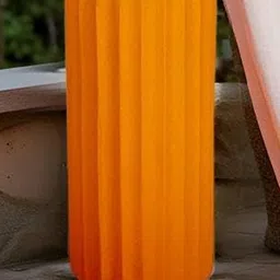 LASAKI Ayla Orange-Colored Textured Ceramic Flower Vase image 5