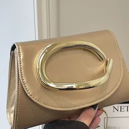 StyleCast Structured Sling Bag With Non Detachable Strap image 2