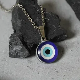 Japam Evil Eye Reversible Pendant With Chain-picture-24