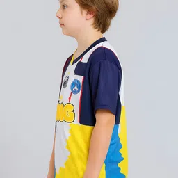 dostitch Boys Typography Neymar Printed Dri-FIT T-shirt image 2