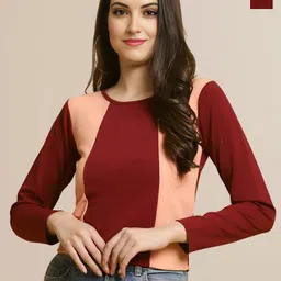 Mast & Harbour Women Pack of 2 Round Neck Top-picture-23