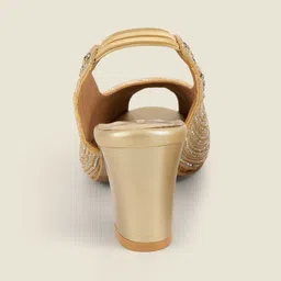 Metro Embellished Party Block Pumps image 4