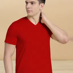 FBAR V-Neck Cotton T-shirt-picture-10