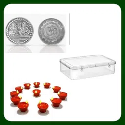 Gift Box-2Coin 12Diya-N1969 Plastic Gift Box-image-32