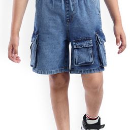 ARIAS By LARA DUTTA Boys Washed Denim Shorts-picture-11