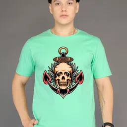 BRAWNY BATTLER Men Graphic Printed Round Neck Cotton T-shirt-picture-18
