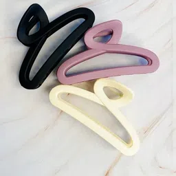 DIVASTRI Women Set of 3 Claw Clip-picture-23