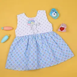 Macwin Polka Dot Print Fit & Flare Dress-picture-50