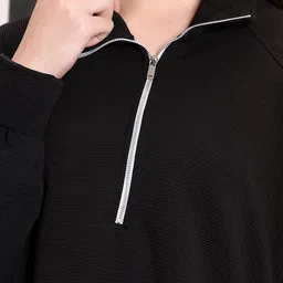 Kotty Women Half Zipper Sweatshirt image 2