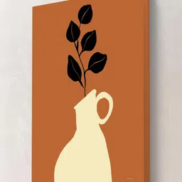 Myntra Elegant Homes Orange Canvas Other Wall Paintings image 2