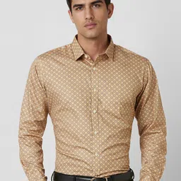 van heusen V Dot Men Slim Fit Spread Collar Geometric Printed Cotton Casual Shirt-picture-26