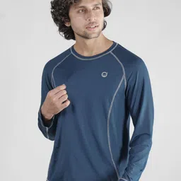 BOMBAY TROOPER Men Dri-FIT Brand Logo Printed Round Neck Relaxed Fit T-shirt-picture-34