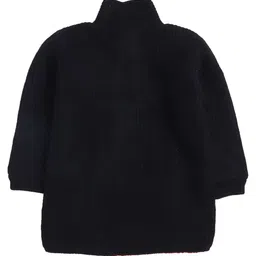 Yellow Apple Unisex Kids Mock Collar Pullover Sweaters image 4