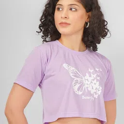 MIMID Women Printed Pockets T-shirt-picture-10