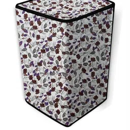 The Furnishing Tree Washing Machine Cover Coral Pattern Beige Compatible for Whirlpool 6.2 Kg Fully image 3