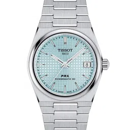 TISSOT Unisex Dial & Stainless Steel Bracelet Style Straps Analogue Automatic Motion Powered Watch image 1