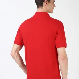 Peter England Men Polo Collar Applique T-shirt image 4