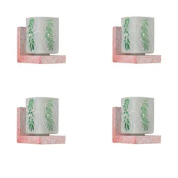 SOMIL Green Glass Cylinder Printed Wall Lamps-picture-10