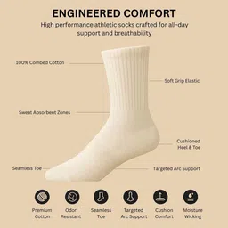 SockSoho Men Calf-Length Socks image 5