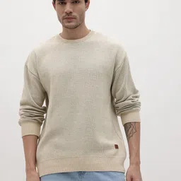 The Roadster Life Co. Typography Self Design Round Neck Pullover image 2