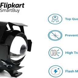 flipkart smartbuy LED Fog Lamp Unit for Royal Enfield, TVS, Hero, Bajaj Universal For Car, Universal For Car image 2