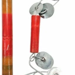 k. k. sports and musicals Wooden Lezim Dance instrument for dance and celebrations Bhapang Instrument image 3