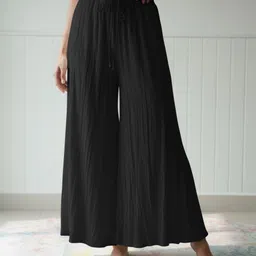 vikasgarments Pure Cotton Solid Women ["Black"] Salwar-picture-23