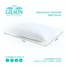 gilson Frey Fiber 27 x 17 Inch Pillows (Set of 2) image 2