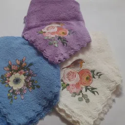 HouseOfCommon Microfiber Soft Face Towel/Rumal ,Handkerchief (for Women's, Kids and Babies ["Multicolor"] Handkerchief-picture-38