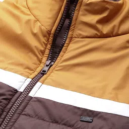 roadster Men Colorblock Padded Jacket image 3