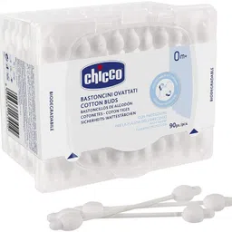 chicco Cotton Buds With Eardrum Protection (90pcs) image 2