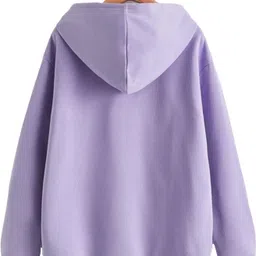 d bax Men Full Sleeve Solid Hooded Sweatshirt image 2