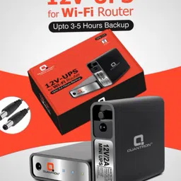 Quantron QPB-773, 12 V-UPS FOR Wi-Fi ROUTER UP TO 3-5 HOURSE BACKUP ROUTER. Mesh Router 0 GHz 1000 Mbps Wifi Speed NA Access Point Mode-picture-13