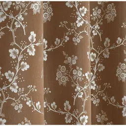 urban arts 152 cm (5 ft) Window Jacquard Blackout Curtain (Pack Of 2) image 3