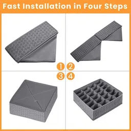 double r bags Polypropylene Woven Storage Bag Closet Divider image 3