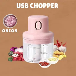 clairbell Electric Chopper, Rechargeable Chopper for Kitchen Vegetable & Onion Garlic J42 Electric Vegetable & Fruit Chopper-picture-15
