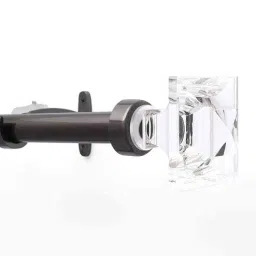 deco window Nickel 36 Inch expandable to 66 Inches Stainless Steel Curtain Rod with Bracket-picture-28