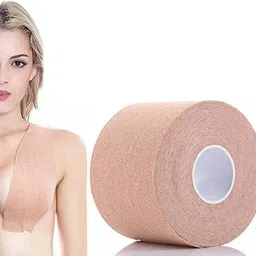 khandiya Chest Brace Sticky Body Tape Boob Tape Booby tape for Breast Lift Achieve Nursing Breast Pad-picture-17