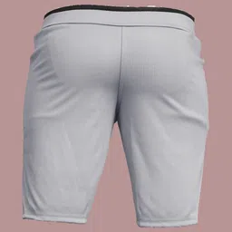 wereko Pack of 3 Solid Men Dark Blue, Silver, Black Casual Shorts image 2