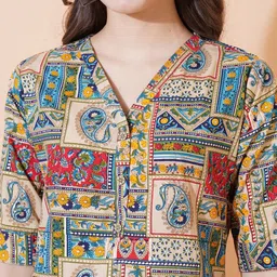 GUDWEARS Print Top image 2