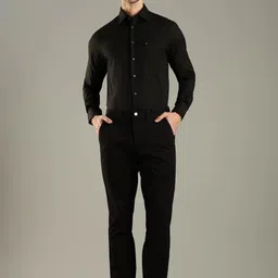 Tommy Hilfiger Men Slim Fit Mid-Rise Formal Trousers-image-32