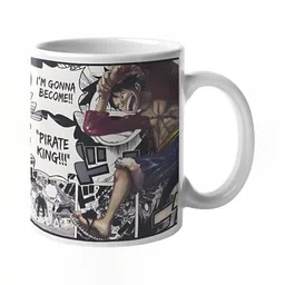 Mr UVD White & Black Graphic Printed Ceramic Glossy Mug 350 ml-picture-34