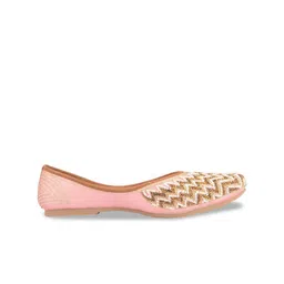 Anouk Women Embellished Ethnic Mojaris Flats image 4