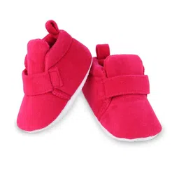 NESKA MODA Black Cotton Booties image 3