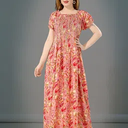 Soulemo Printed Maxi Nightdress image 2