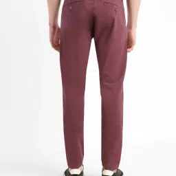 levi's Men's 512 Maroon Slim Tapered Fit Chinos image 4
