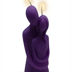 PROKART Purple 1 pieces Pillar Candle image 4