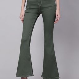 Stylecast X Kotty Women Bootcut High-Rise Stretchable Jeans-picture-24